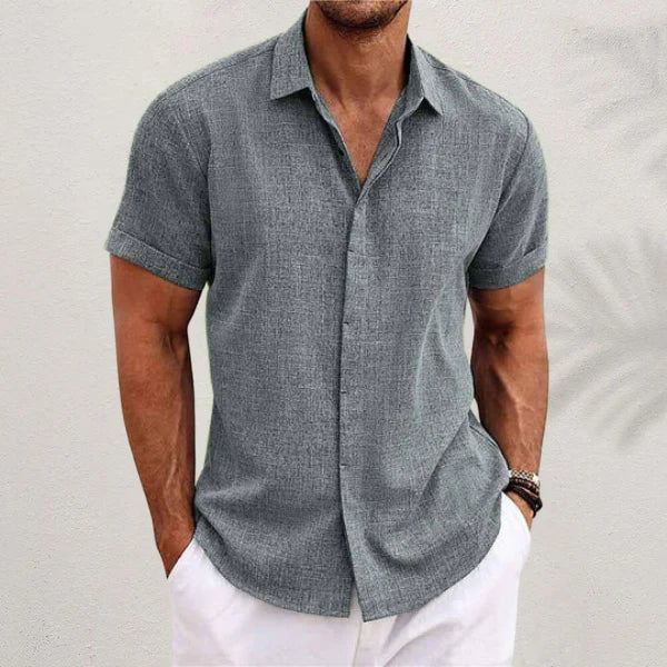 Charly | Men's Short Sleeve Button-Down Shirt