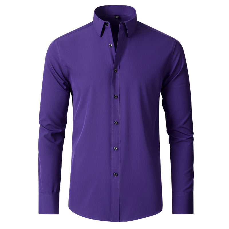 Charly | Men's Stretch Dress Shirt - Wrinkle-Resistant