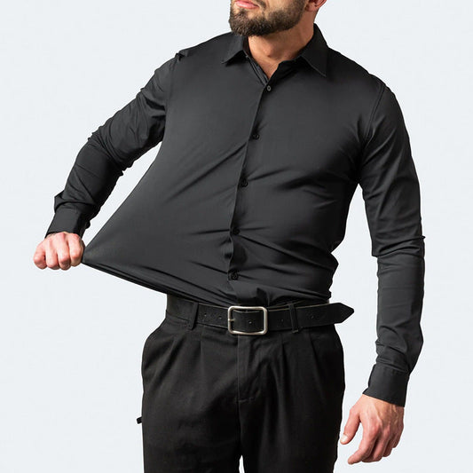 Charly | Men's Stretch Dress Shirt - Wrinkle-Resistant