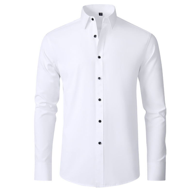 Charly | Men's Stretch Dress Shirt - Wrinkle-Resistant