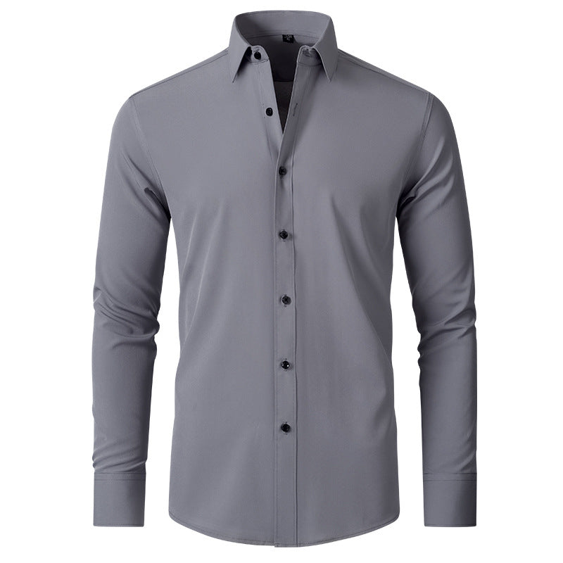 Charly | Men's Stretch Dress Shirt - Wrinkle-Resistant
