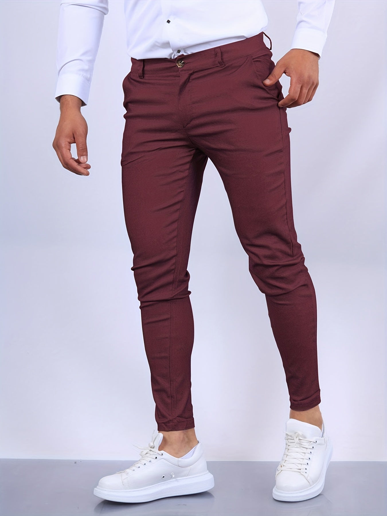 Charly | Men's Stretch Skinny Chinos