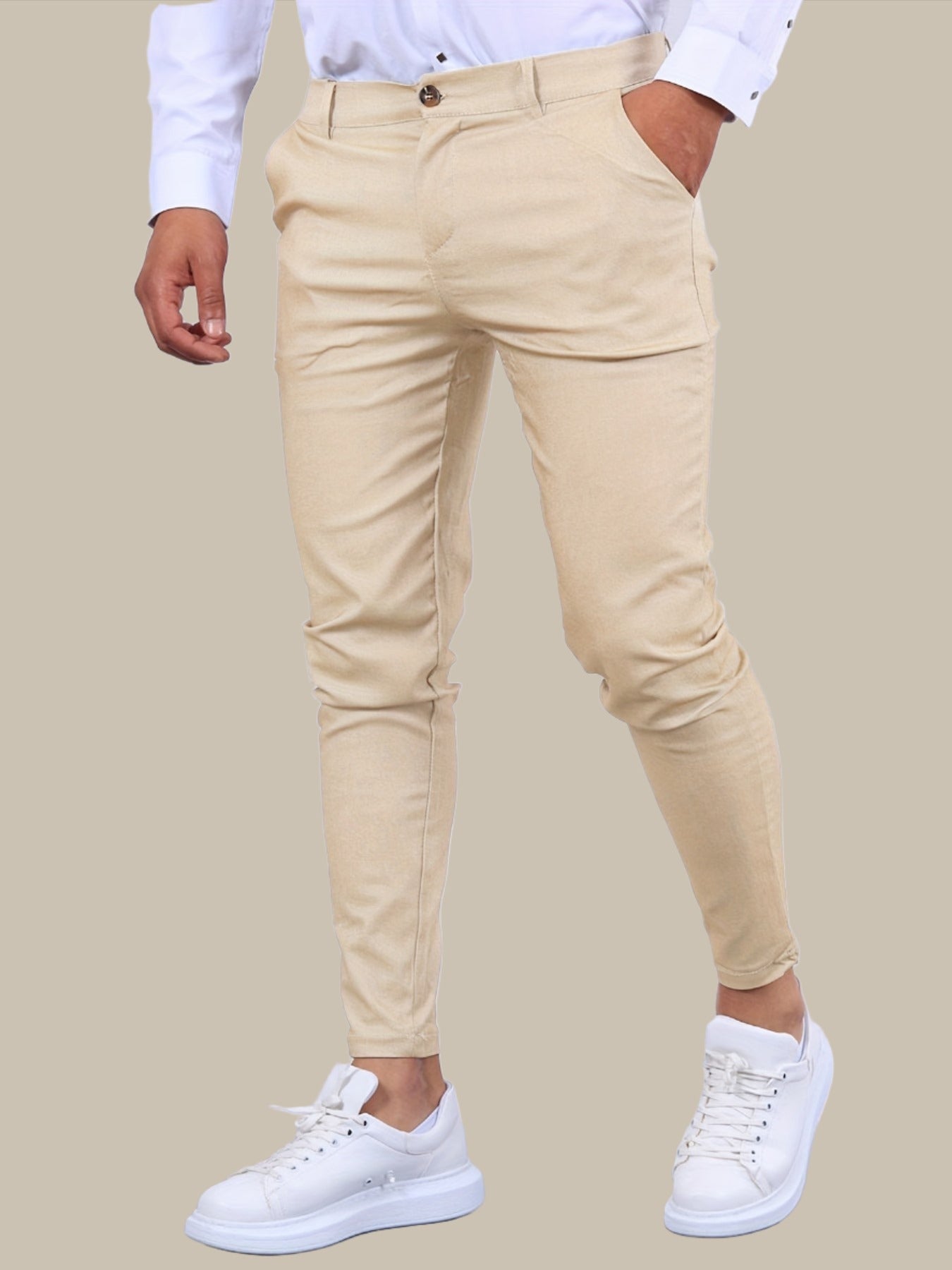 Charly | Men's Stretch Skinny Chinos