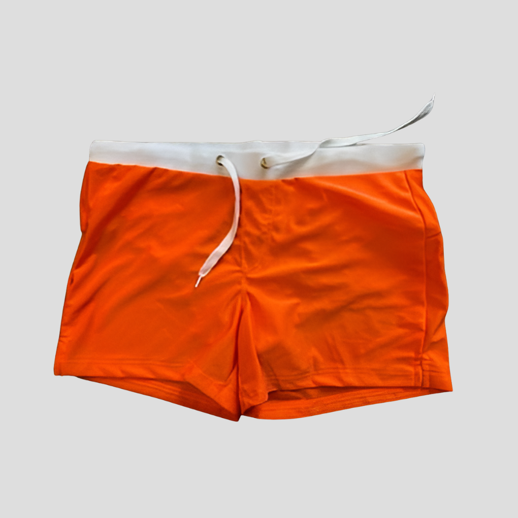 Charly | Men's Swim Shorts with Drawstring Waist and Side Slits