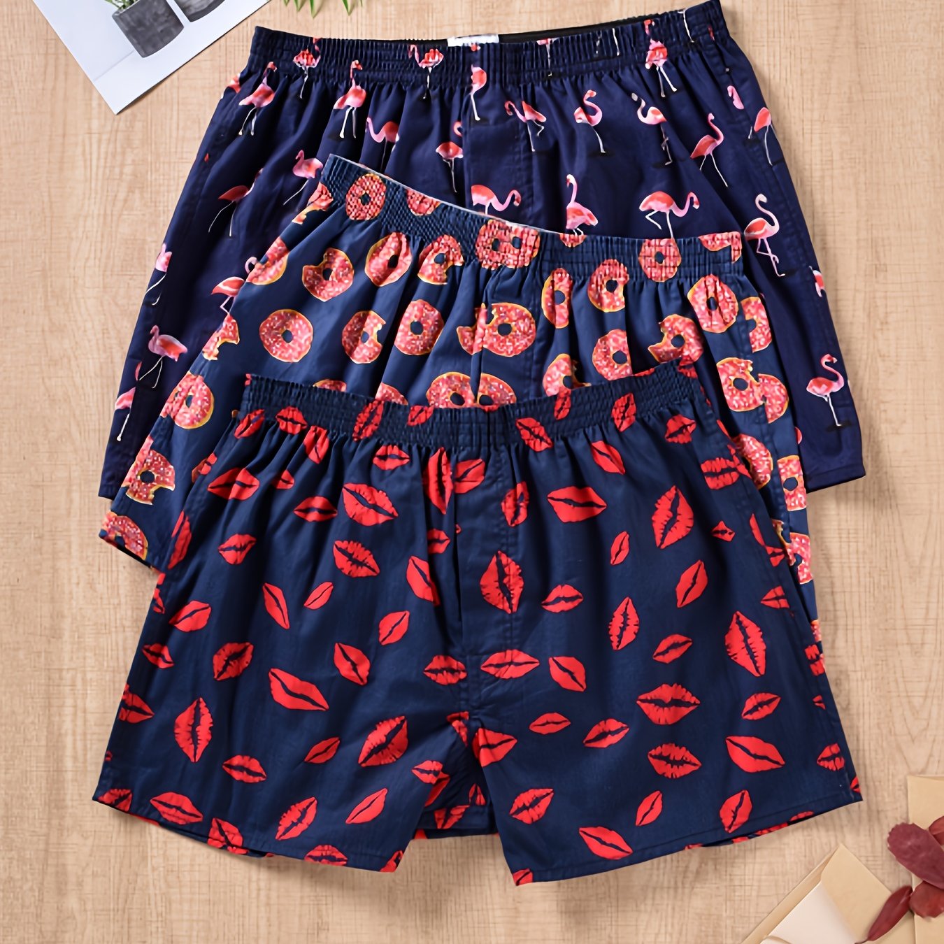 Charly | Men's Tropical Print Boxers (3-Pack)
