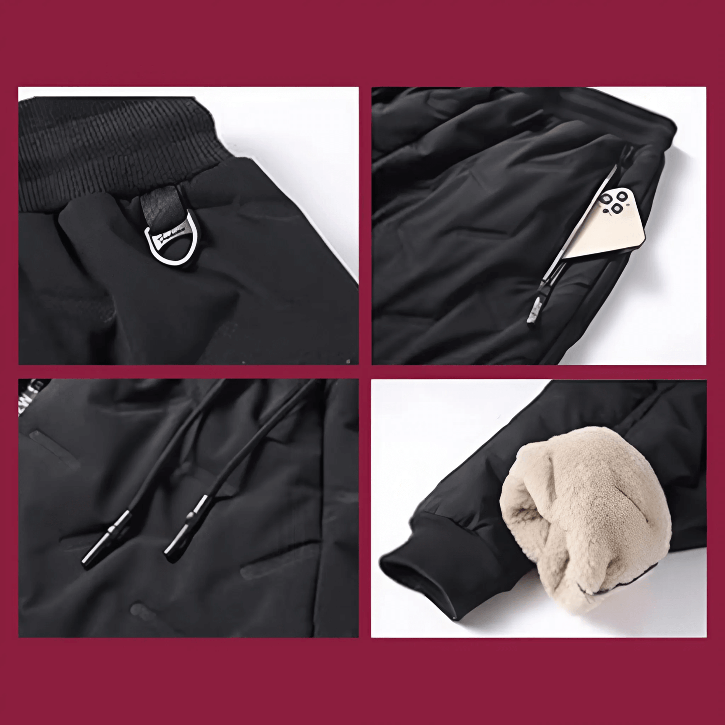 Charly | Men's Water-Resistant Lined Joggers