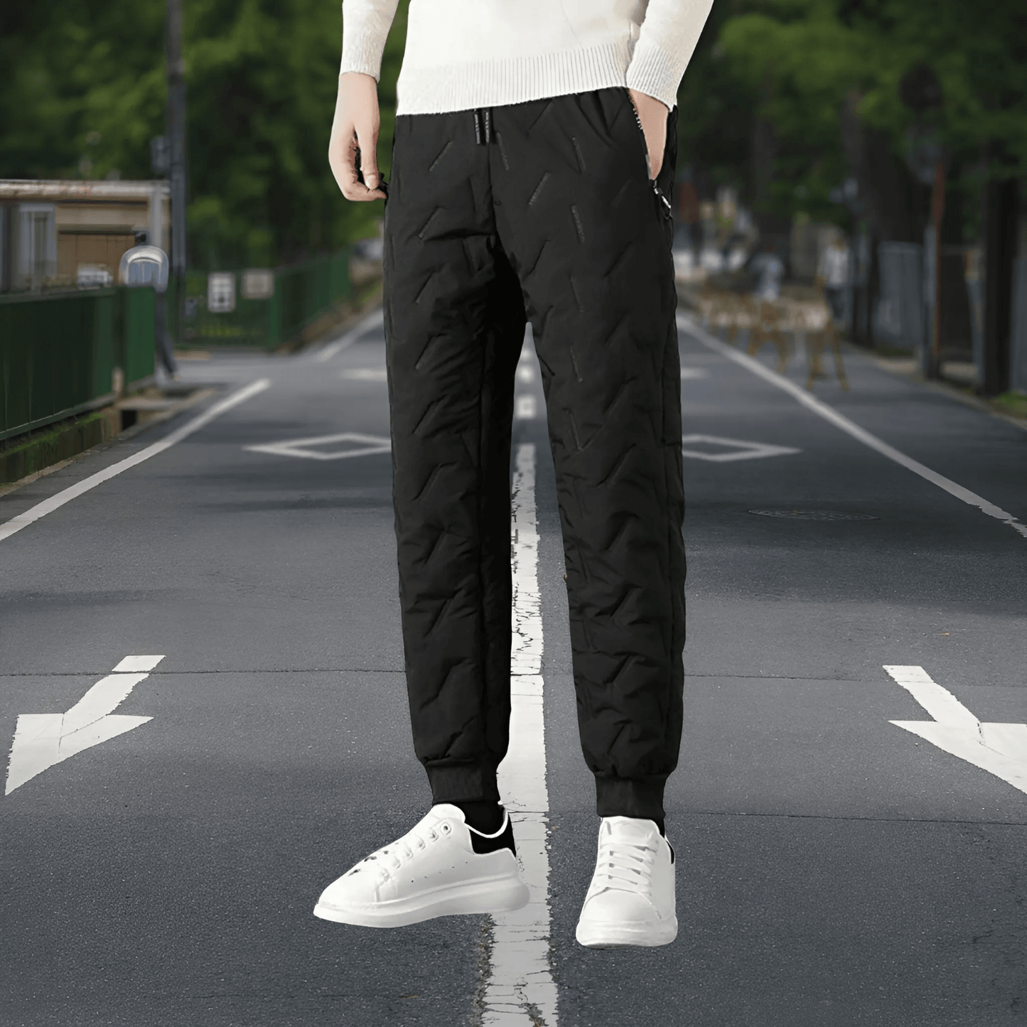 Charly | Men's Water-Resistant Lined Joggers