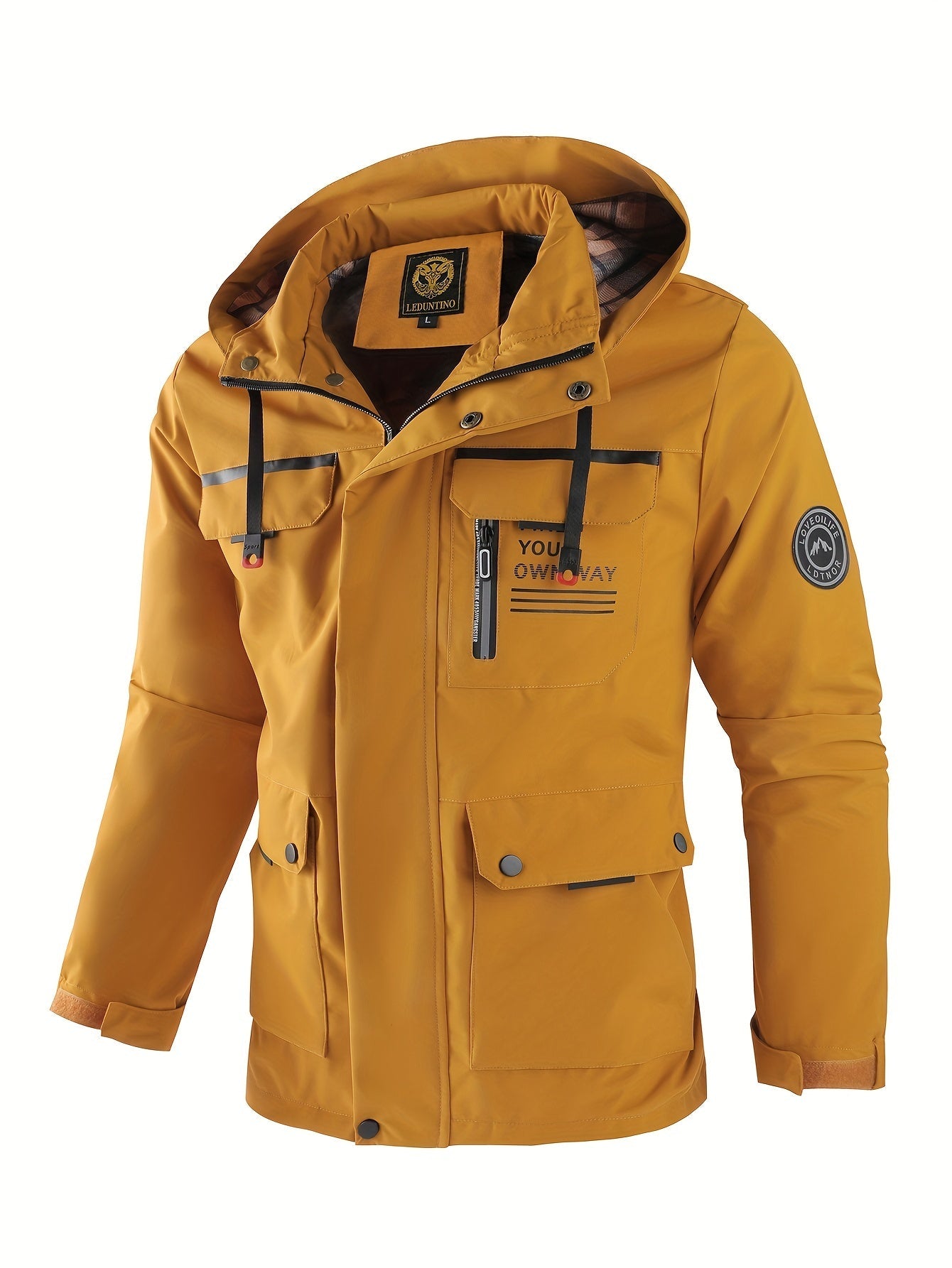Charly | Men's Waterproof Winter Parka Jacket with Hood