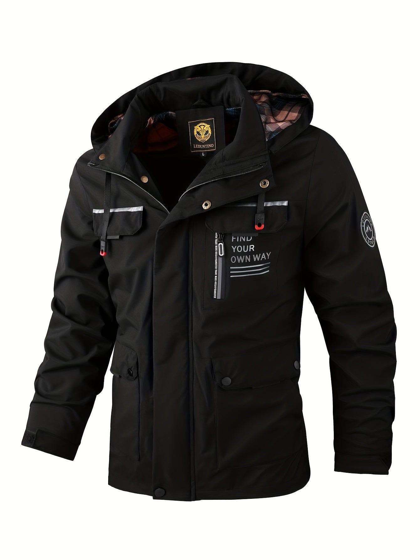 Charly | Men's Waterproof Winter Parka Jacket with Hood