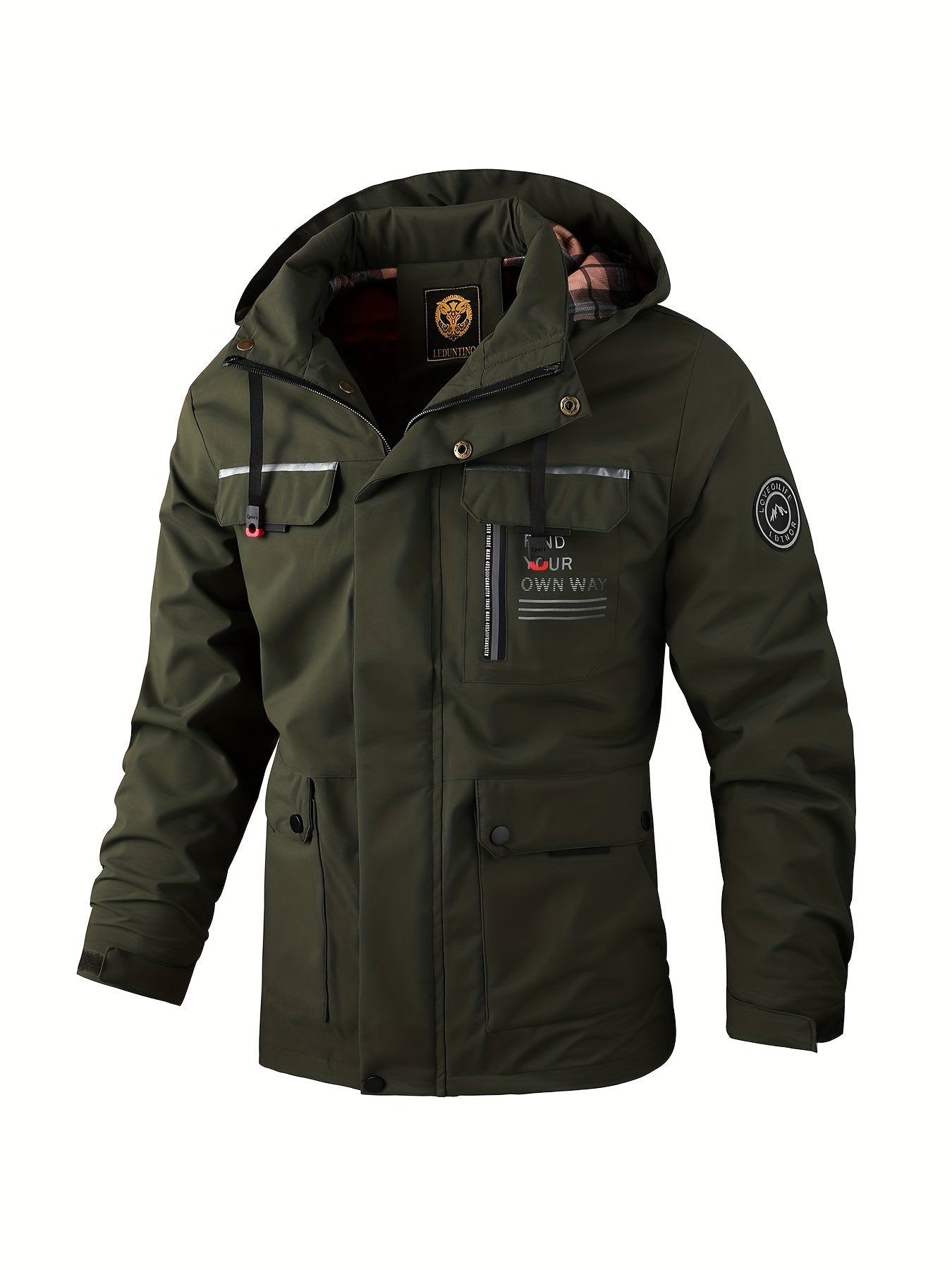 Charly | Men's Waterproof Winter Parka Jacket with Hood