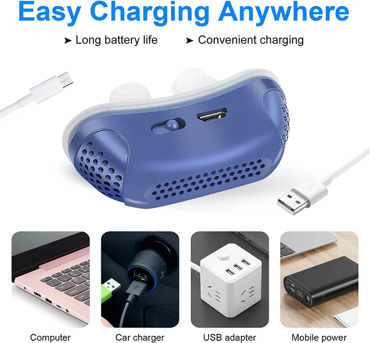 Charly | Micro CPAP Anti-Snoring Device | Maskless Sleep Apnea Treatment