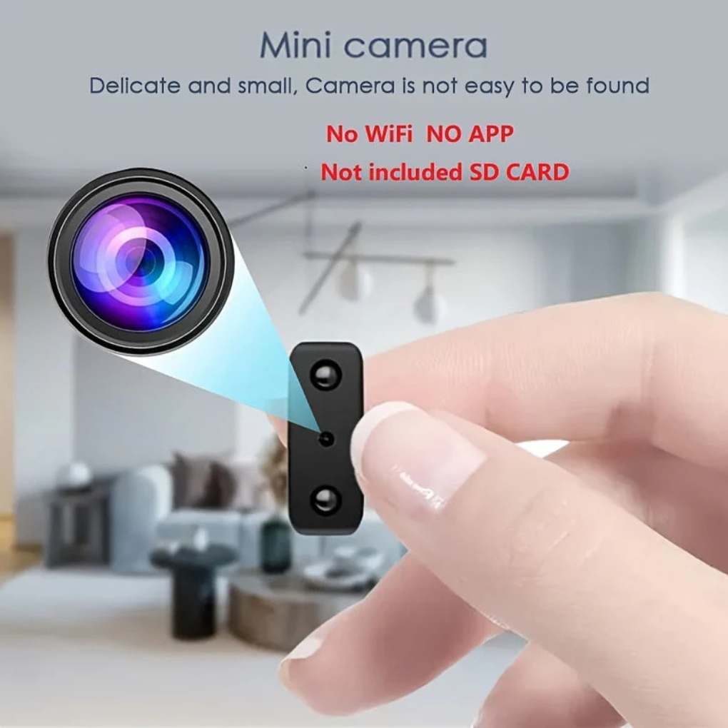 Charly | Mini HD Surveillance Camera with Night Vision