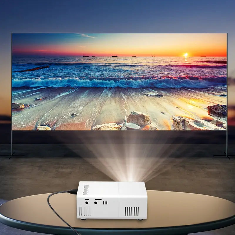Charly | Mini Portable LED Projector for Home & Office