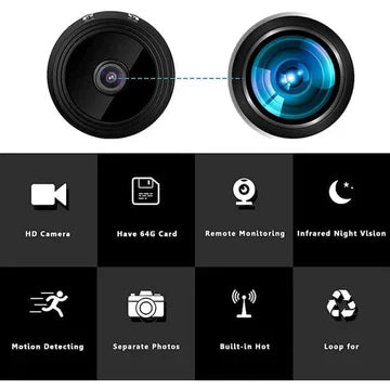 Charly | Mini wireless magnetic camera with audio and video live stream