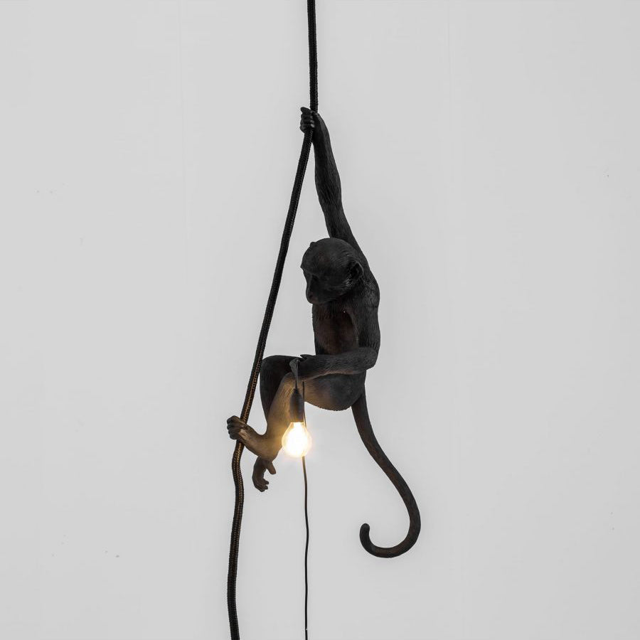 Charly | Monkey Pendant Light | Sculptural Design Object