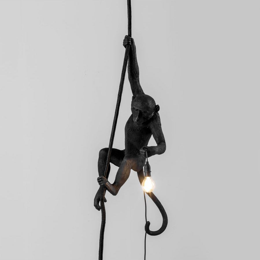 Charly | Monkey Pendant Light | Sculptural Design Object
