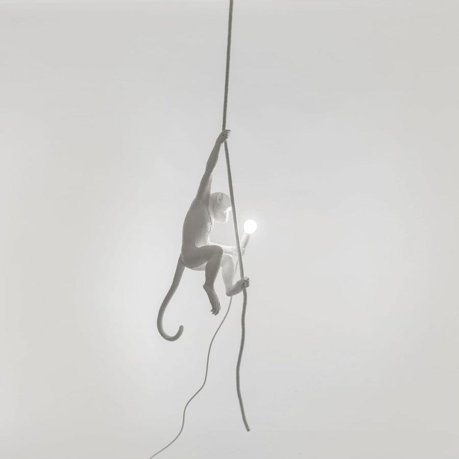 Charly | Monkey Pendant Light | Sculptural Design Object