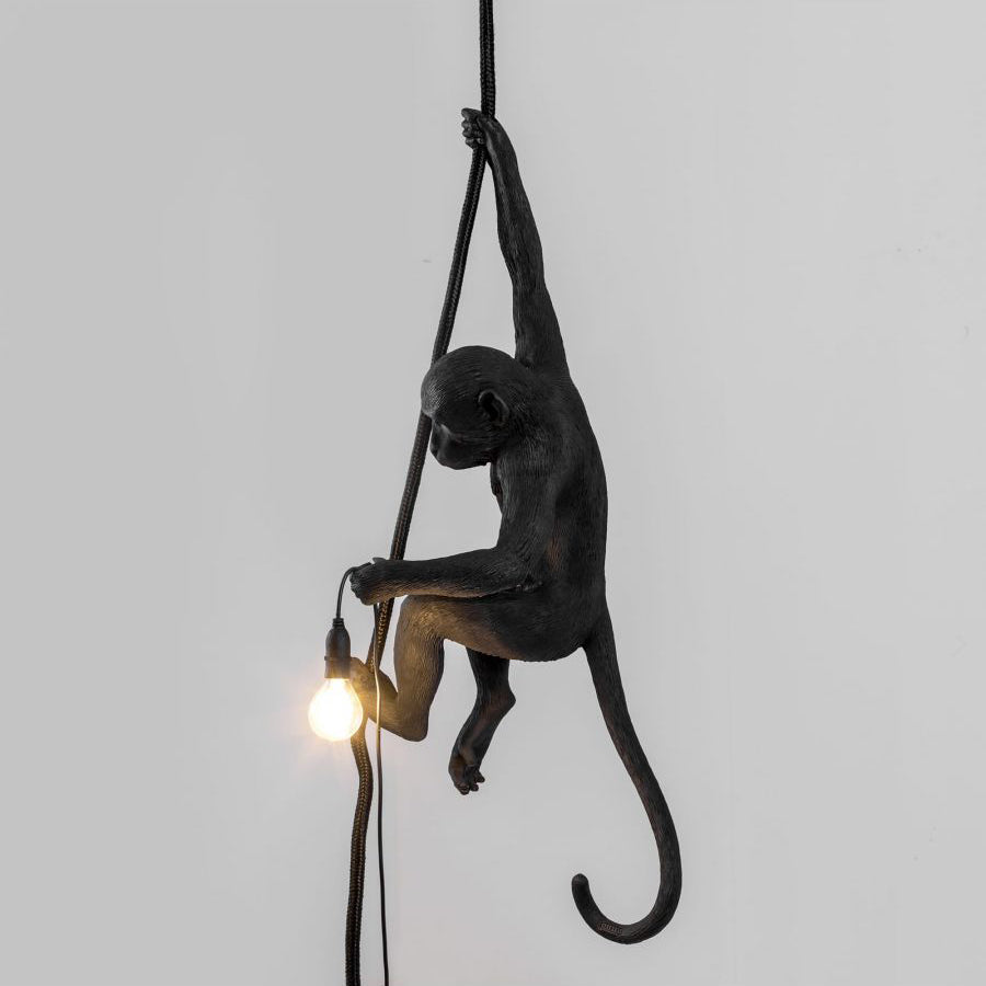 Charly | Monkey Pendant Light | Sculptural Design Object