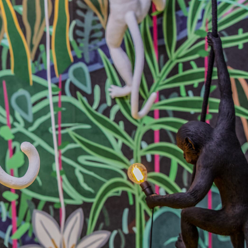 Charly | Monkey Pendant Light | Sculptural Design Object