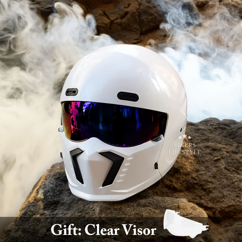 Charly | Motorcycle Full Face Helmet with Chin Guard