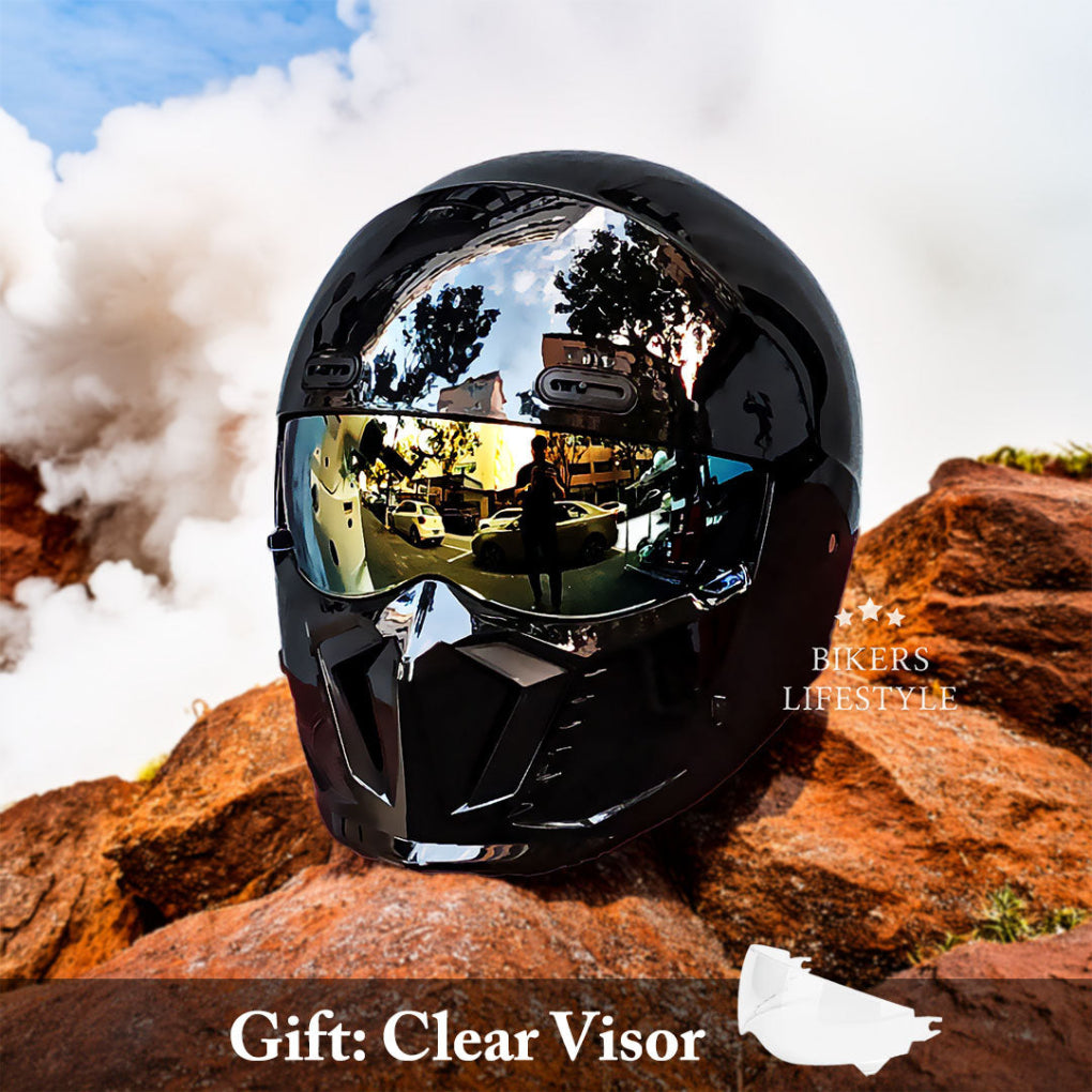 Charly | Motorcycle Full Face Helmet with Chin Guard