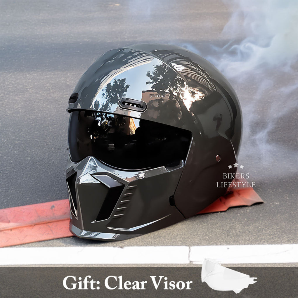 Charly | Motorcycle Full Face Helmet with Chin Guard
