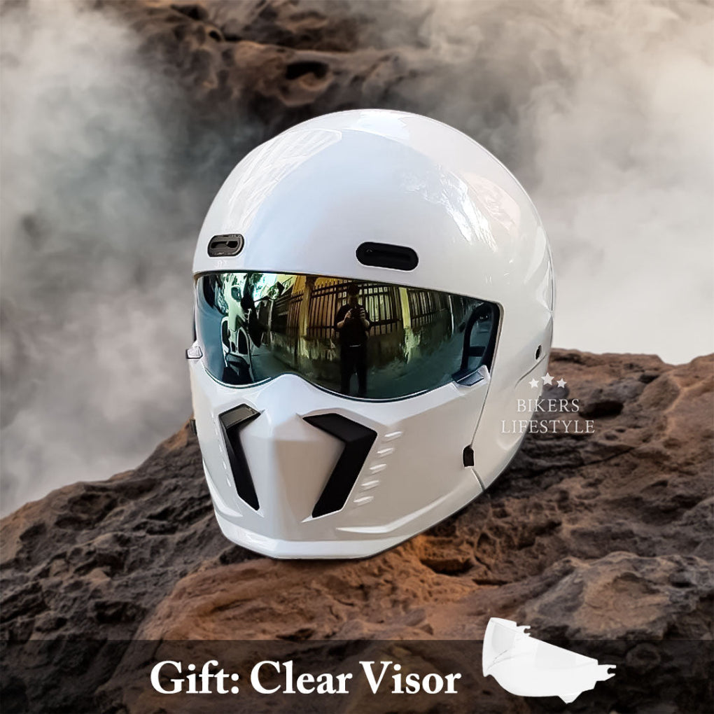Charly | Motorcycle Full Face Helmet with Chin Guard