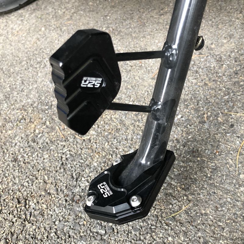 Charly | Motorcycle kickstand foot side stand extension pad