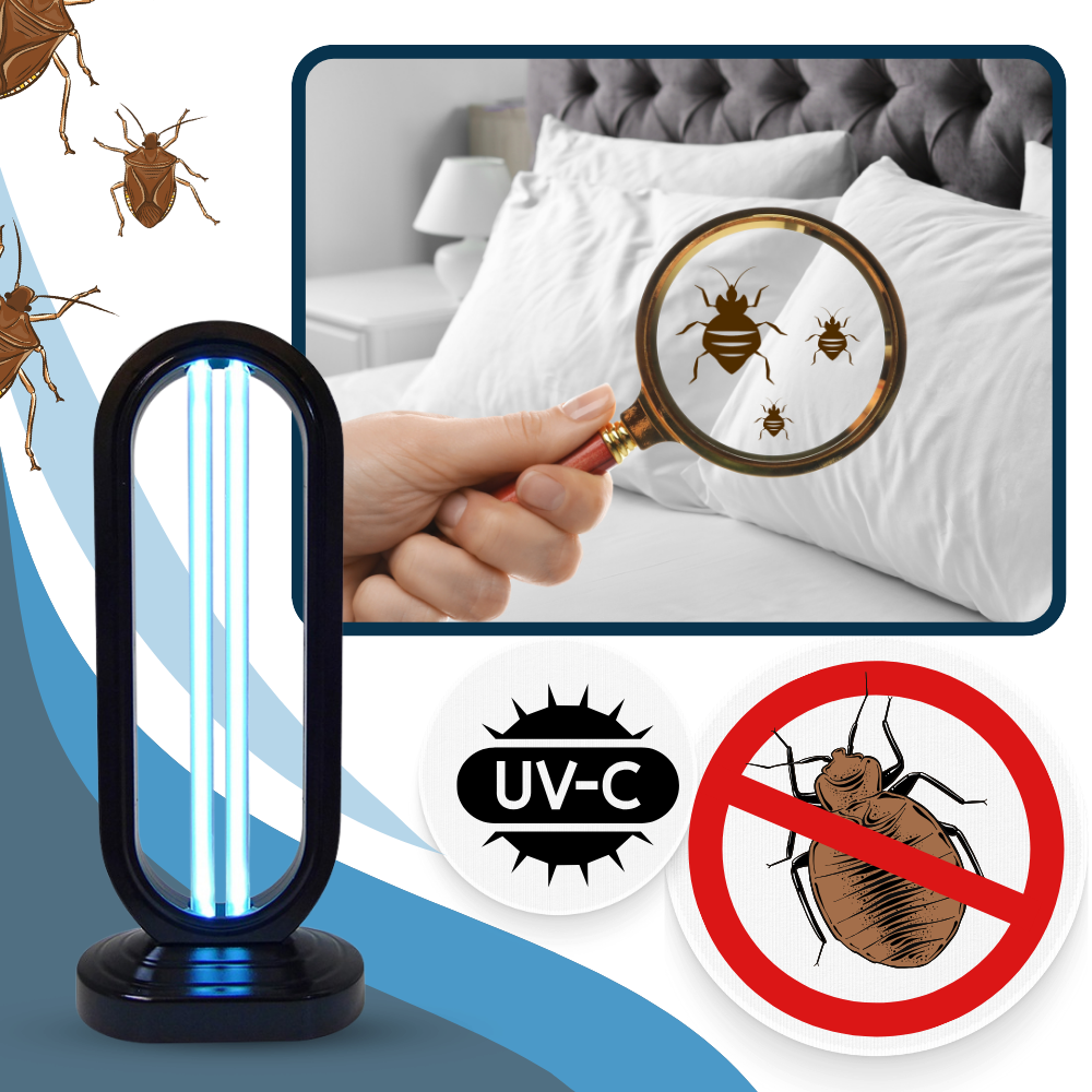 Charly | Multi-Surface UV Disinfectant Bulb – Strongest Bed Bug Killer for Home & Travel Use