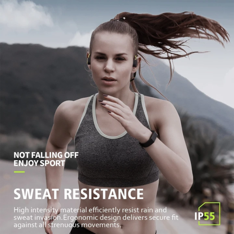 Charly | New Waterproof Bone Conduction Headphones Stereo Bluetooth