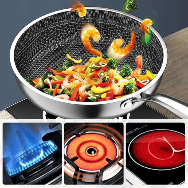 Charly | Non-stick stainless steel frying pan
