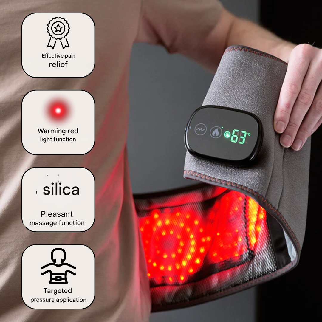 Charly | Orthopedic Back Support with Infrared Therapy - ThermaLum