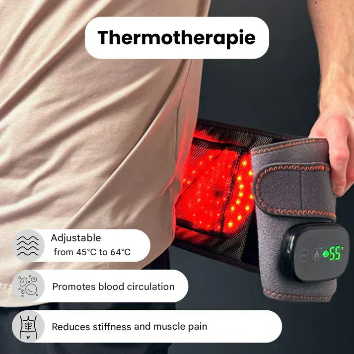 Charly | Orthopedic Back Support with Infrared Therapy - ThermaLum