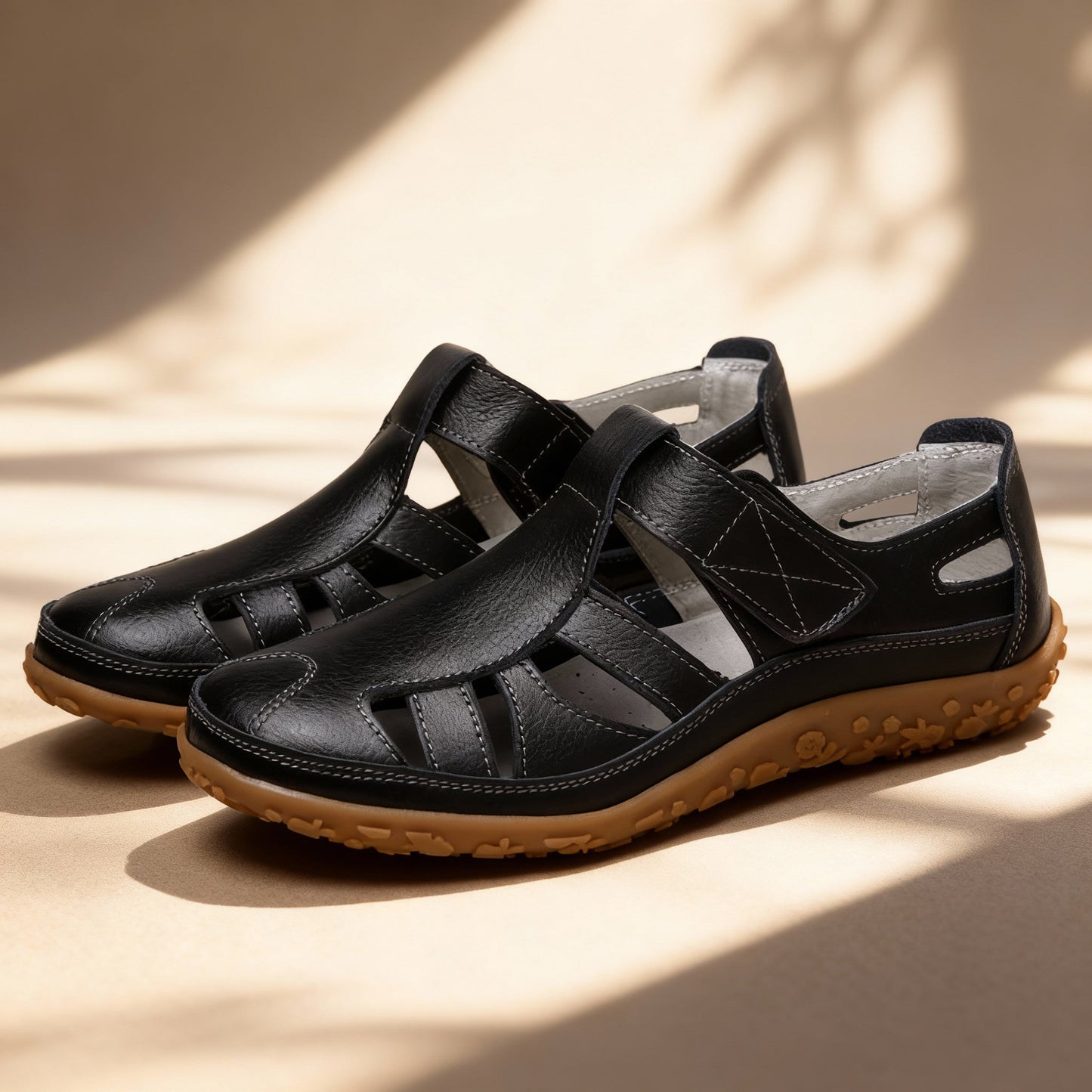 Charly | Orthopedic Retro Sandals | Anti-Slip