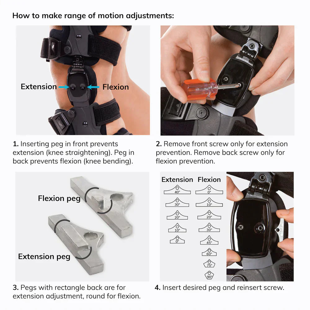Charly | Osteoarthritis relieving knee brace – Medial and lateral support for pain relief in bone-on-bone arthritis
