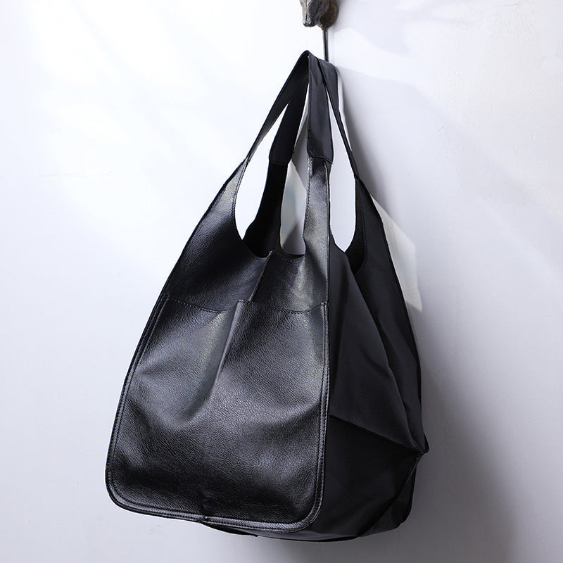 Charly | Oversized Leather Weekend Bags