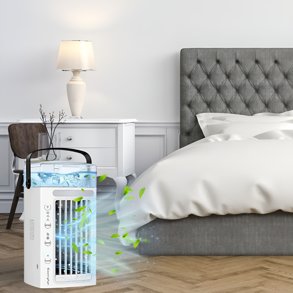 Charly | Personal Air Cooler with Top Handle