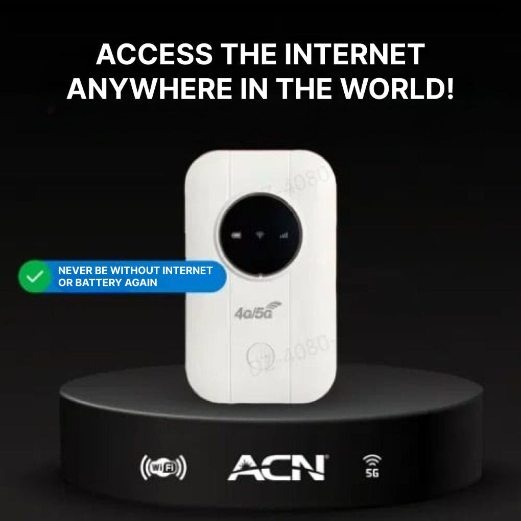 Charly | Portable 4G 5G WiFi Hotspot Router