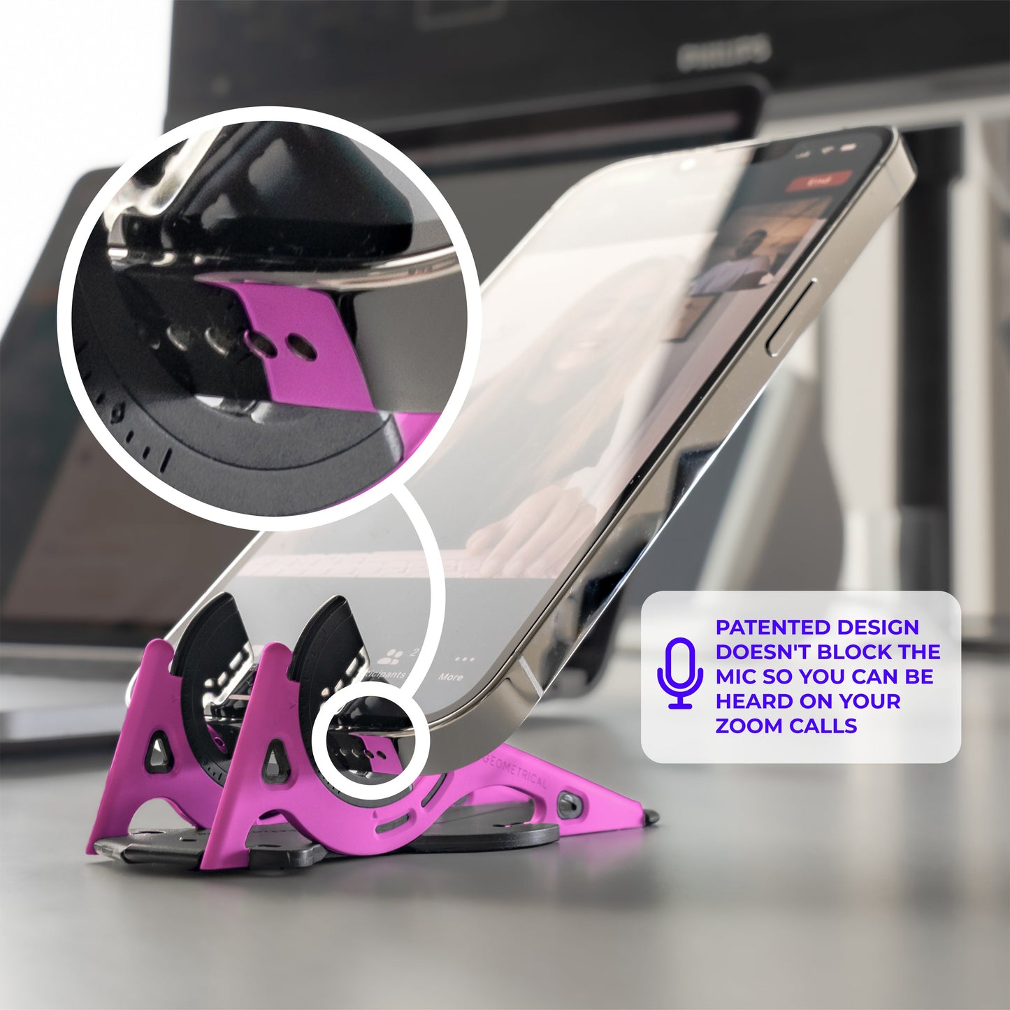 Charly | Portable Phone Stand for Perfect Pictures - SnapFold