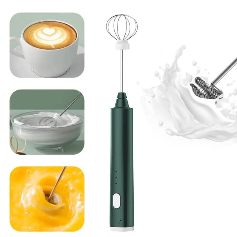Charly | Powerful Mini Hand Mixer for Kitchen and Coffee