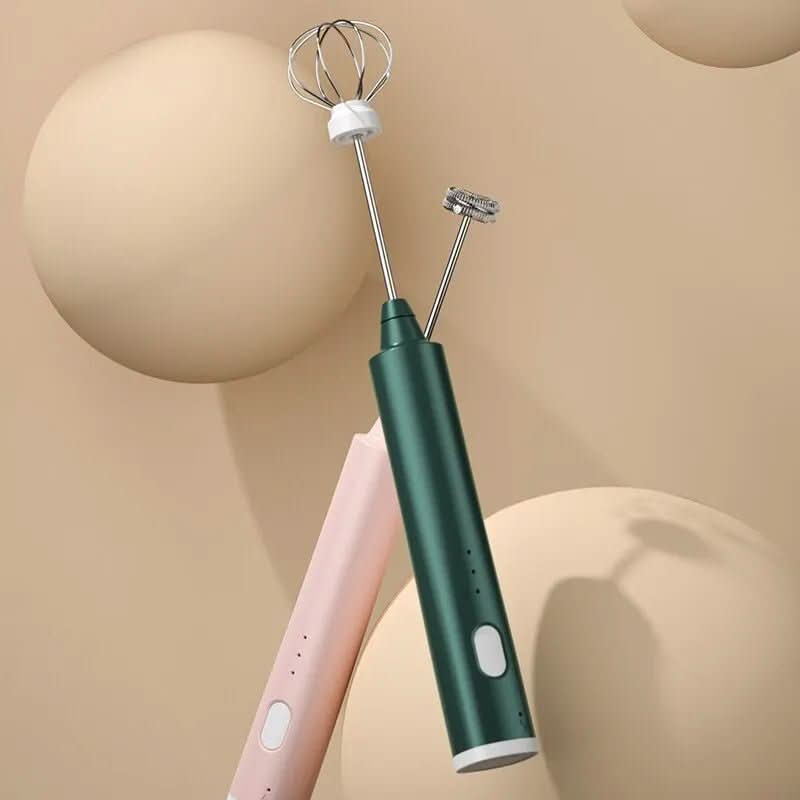 Charly | Powerful Mini Hand Mixer for Kitchen and Coffee