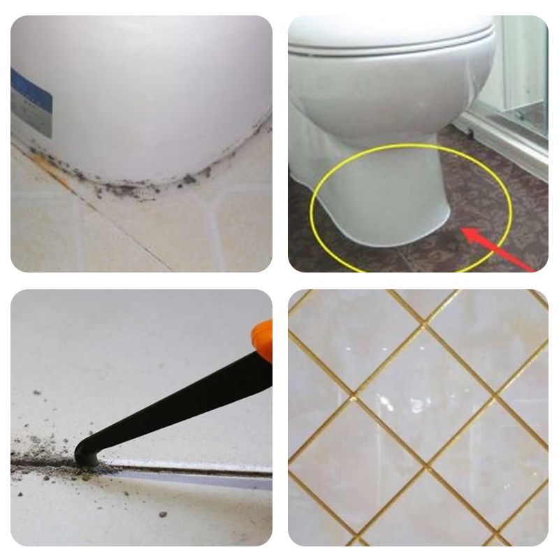 Charly | Professional Grout Pen for Ceramic Tiles | Anti-Mold Formula | Waterproof & Lightfast | Water-Based Ink | Includes Sealing Effect