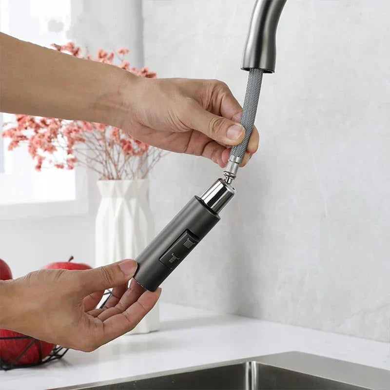 Charly | PureFlow - Kitchen Faucet with Pull-Down Spray
