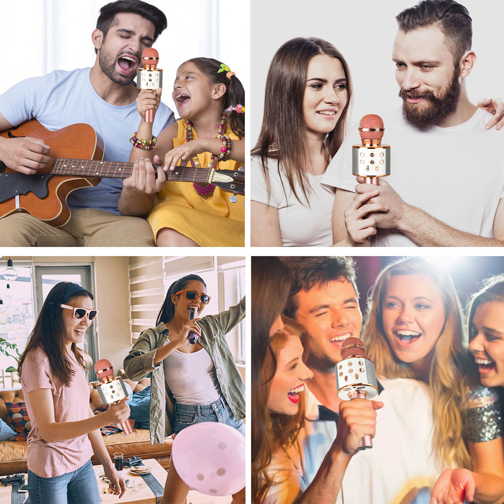 Charly | Rechargeable Wireless Bluetooth Karaoke Microphone