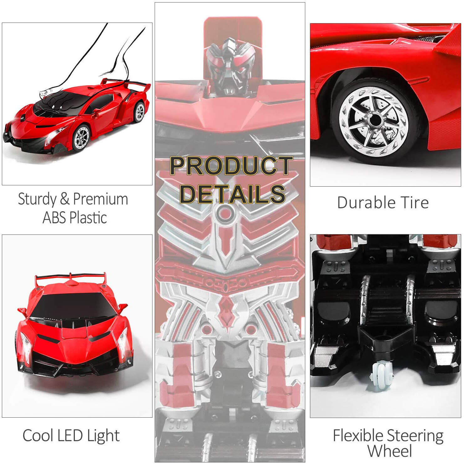 Charly | Remote Control Robot Car Transforming Toy