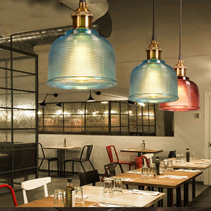 Charly | Retro Glass Pendant Light | European Vintage Design