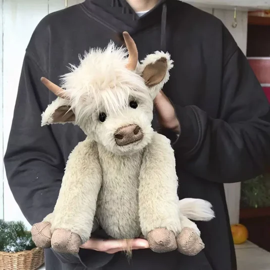 Charly | Scottish Handmade Highland Cattle Plush Toy