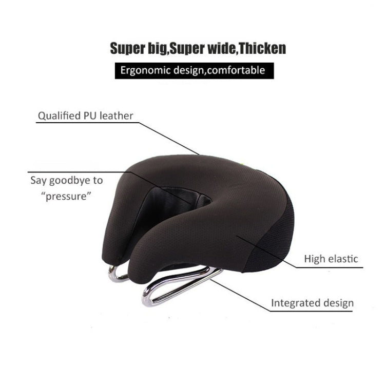 Charly | Seamless Bicycle Seat Mountain Bike Thick Soft Padding (Green)