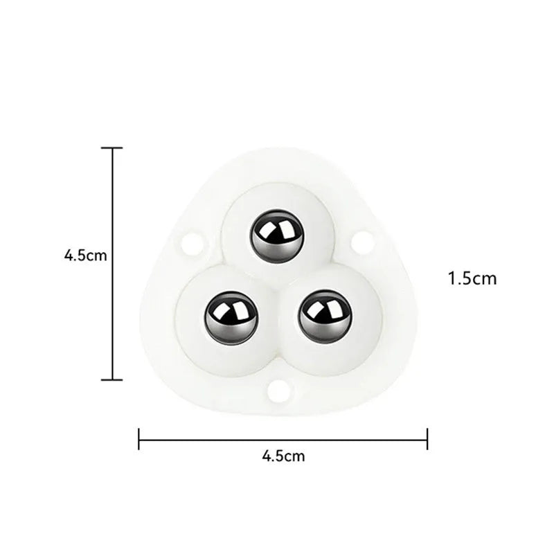 Charly | Self-adhesive fully swivel furniture moving wheels