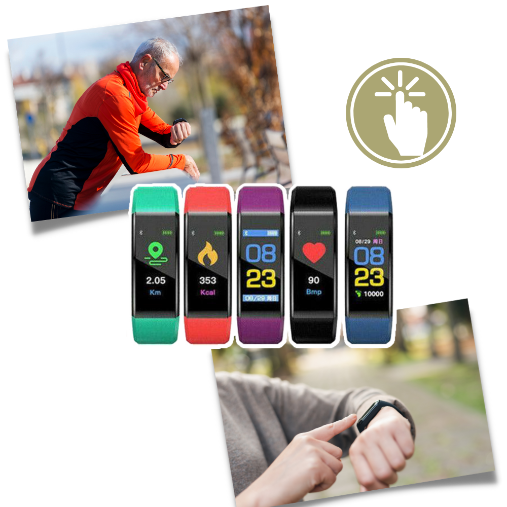 Charly | Senior Smartwatch | Heart rate & Blood pressure always in sight